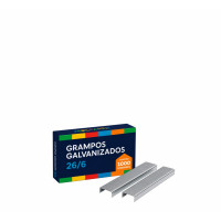 GRAMPO P/GRAMPEADOR 26/6 GALV.10X1000UN MR436